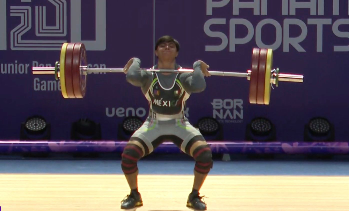 Conquista Leonardo Torres plata histórica en halterofilia juvenil