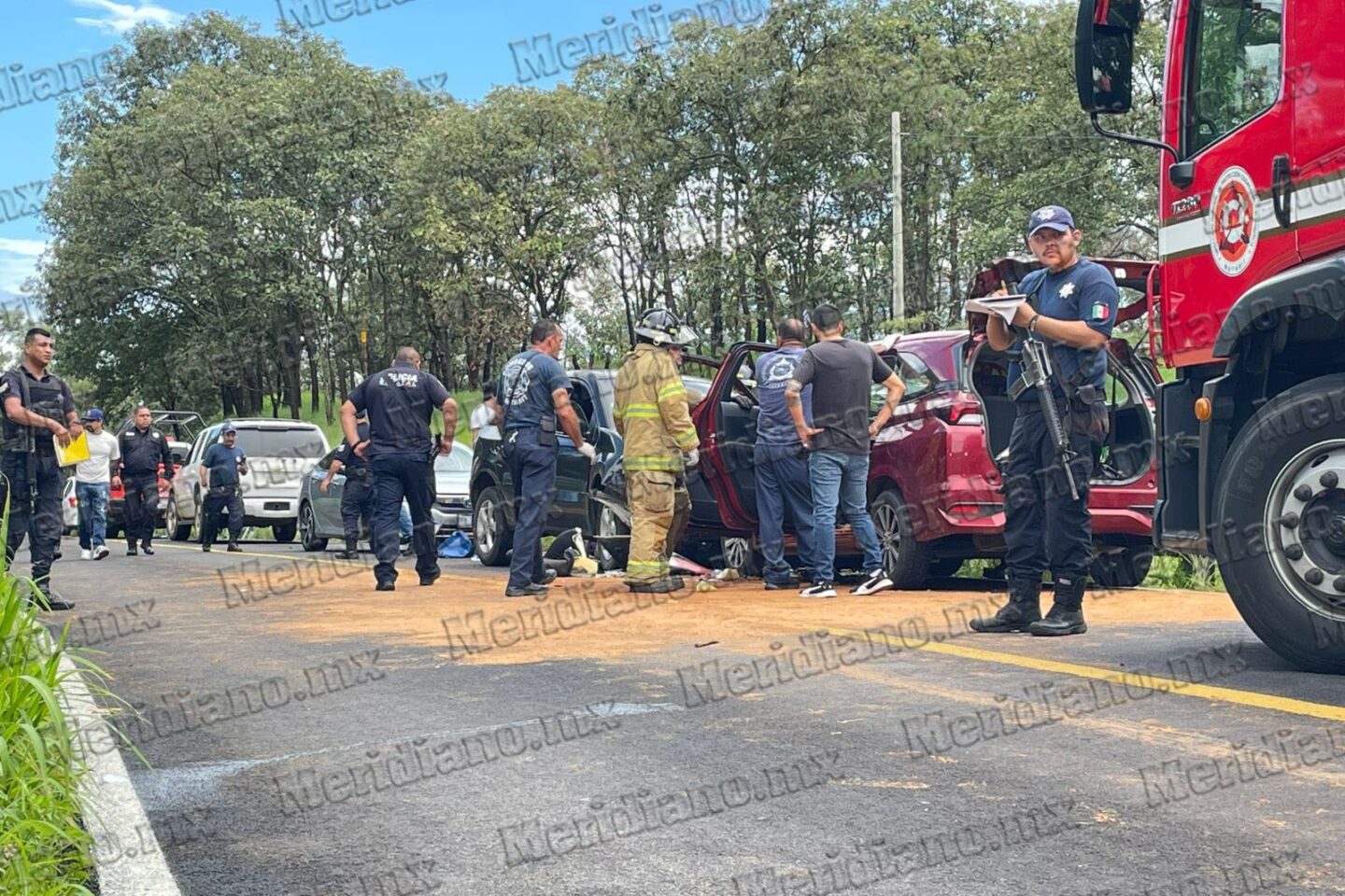 Un muerto y ocho heridos en la Tepic-Guadalajara