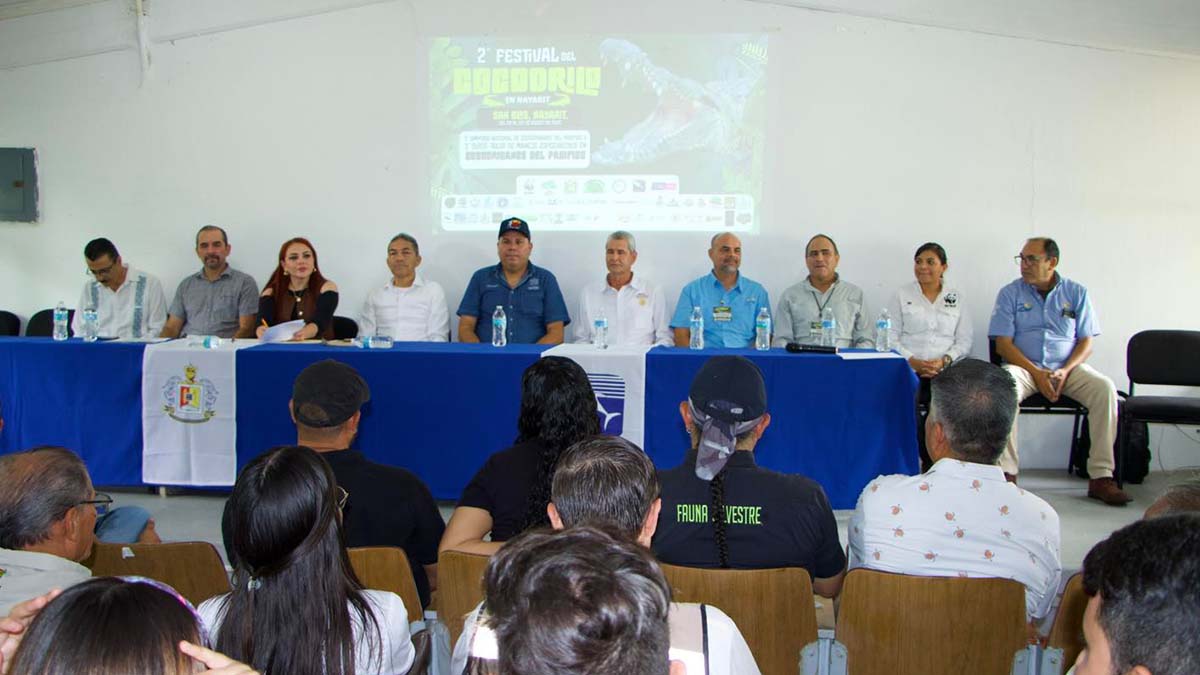 Realizan en San Blas simposio sobre cocodrilianos del Pacífico