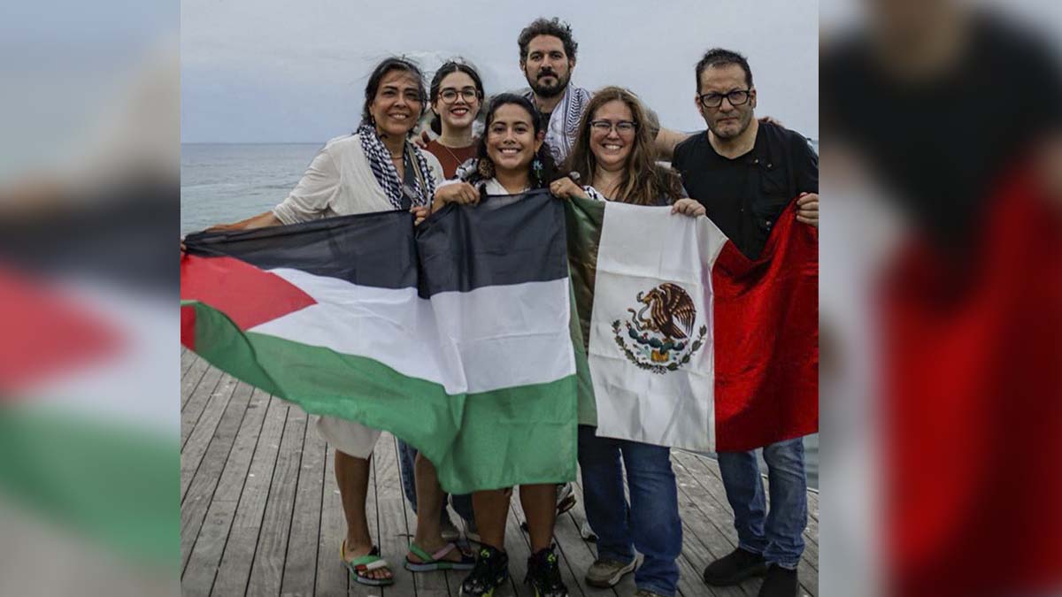 Participa nayarita en flotilla humanitaria para Palestina